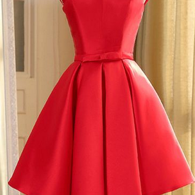 Short Red Homecoming Dress Party Dress, Short Red..