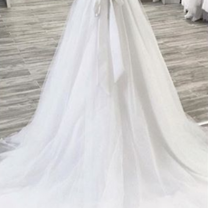 Wedding Dress A-line Wedding Dress White Wedding..