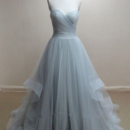Sweetheart Dress,layered Party Dress,organza Prom..