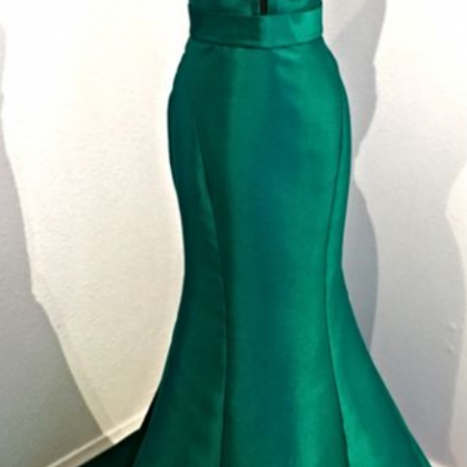 Charming Prom Dress,green Prom Dress,mermaid Prom..