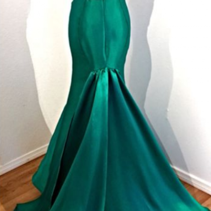 Charming Prom Dress,green Prom Dress,mermaid Prom..