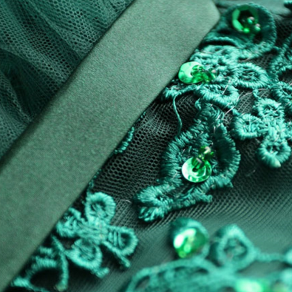 Elegant Luxury Lace Beaded Turquoise Dubai..