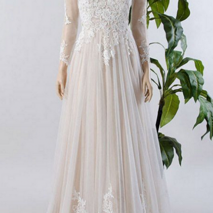 Custom Made Wedding Dresses, A-line Wedding..