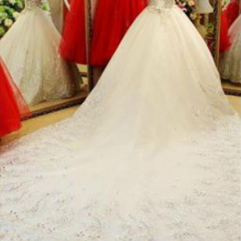 Wedding Dresses White Lace Long Sleeves Mermaid..
