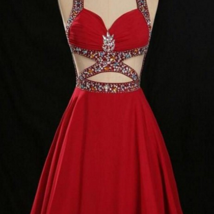 Red Homecoming Dresses, Short Homecoming Dresses,..