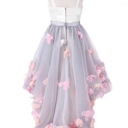 Flower Girl Dresses For Wedding Short Front Long..