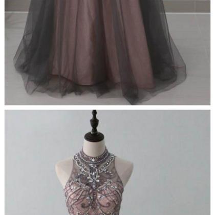 2 Pieces Popular Charming Beaded Tulle Inexpensive..