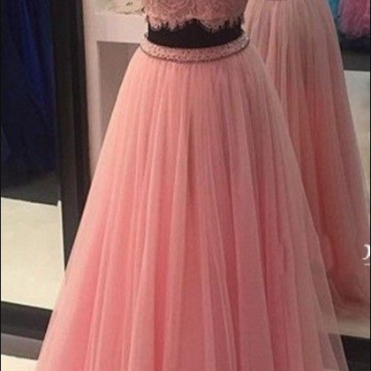 Sexy Long 2 Pieces Prom Dresses,evening Party..