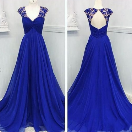 Royal Blue Prom Dresses,evening Gowns,formal..