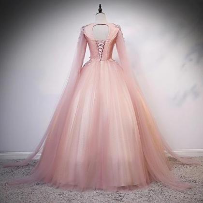 Beautiful Ball Gown Formal Dress, Prom Gown