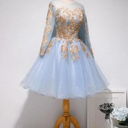 Lovely Knee Length Party Dress, Short Prom Dress