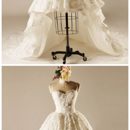 Sweetheart Wedding Dresses,lace Wedding..