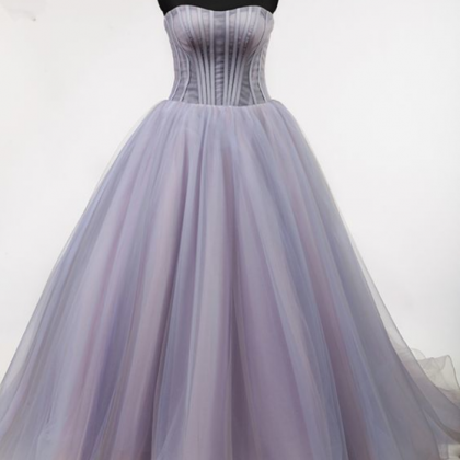 Sweetheart Corset Tulle Princess Ball Gown,..