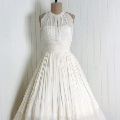 White Prom Dress,mini Prom Dress,fashion Homecomig..