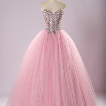 Sexy Sweetheart Pink Quinceanera Dresses Ball..