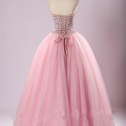 Sexy Sweetheart Pink Quinceanera Dresses Ball..