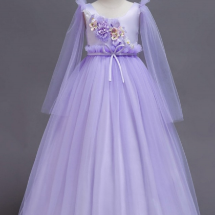 Flower Girl Dresses,princess Junior Bridesmaid..