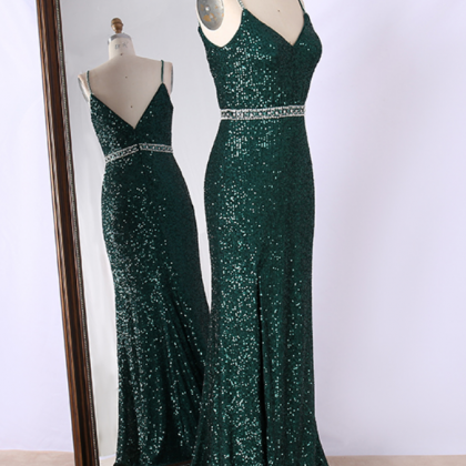 Prom Dresses,fashion Design Glitter Sequined..