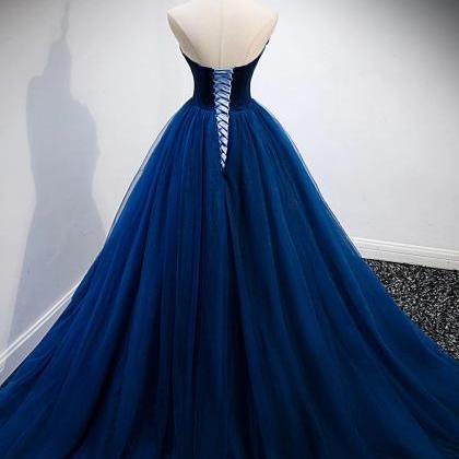 Prom Dresses,simple A Line Tulle Long Prom Dress,..
