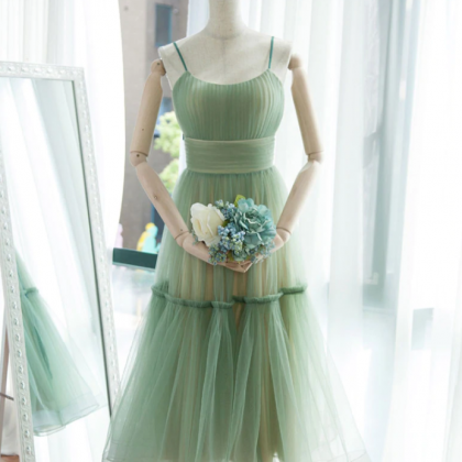 Prom Dresses,simple Tulle Short Prom Dress, Tulle..