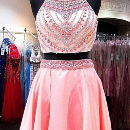 Beading Homecoming Dresses, Two Pieces Prom..