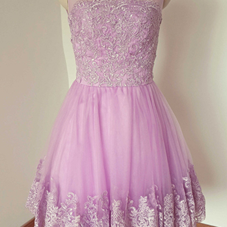 Tulle Homecoming Dress,Short Homeco..