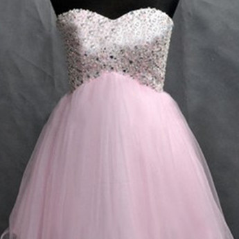 Sweetheart Homecoming Dresses ,pink Graduation..