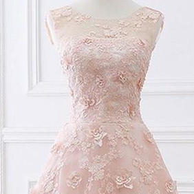 Beautiful Princess Light Pink Prom..