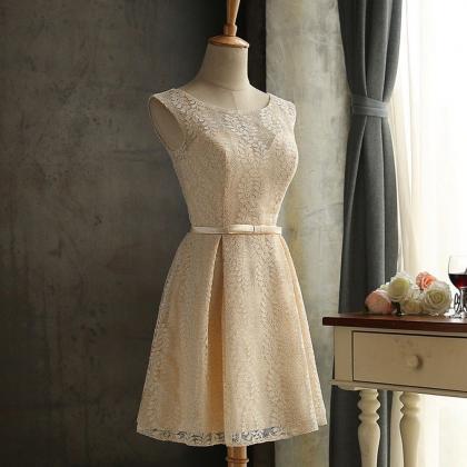 Vintage Short Bridesmaid Dresses, Prom Dresses,..