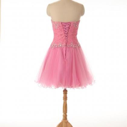 Homecoming Dress,tulle Homecoming Dresses,lace..