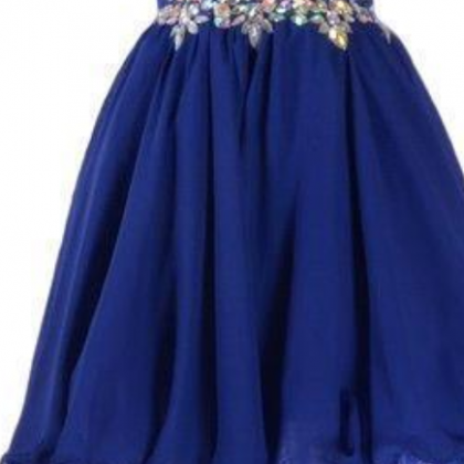 Charming Prom Dress,Crystal Prom Dr..