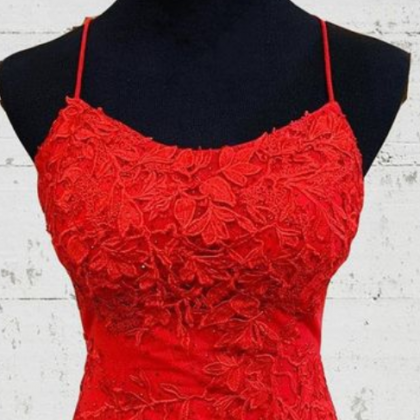 Short Prom Dresses,tight Red Lace Homecoming..