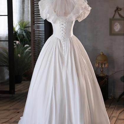 Wedding Dress Princess Senior Sense Of Vintage..