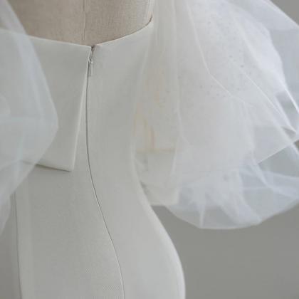 Fishtail light wedding dresses new ..