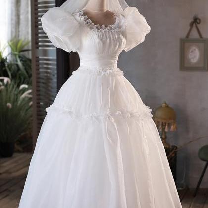 Light Wedding Dress Princess Senior Sense Of Light..