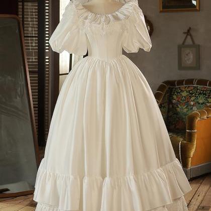 Out Of The Door Tulle Princess Satin Light Wedding..