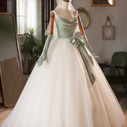 Light Wedding Dress Simple Light Luxury Senior..