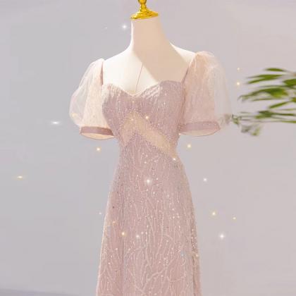 Light Luxury Evening Dresses Female Senior Design..