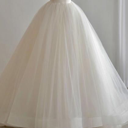 Princess wedding dress new simple f..