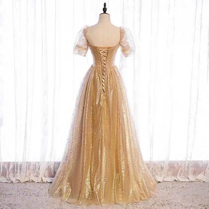 Prom Dresses,, Long Prom Dress, Shiny Fairy Dress,..