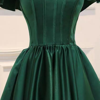 Homecoming Dresses,green Little Graduation Dress,..