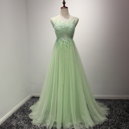 Prom Dresses,vestidos De Gala Green Prom Dresses..