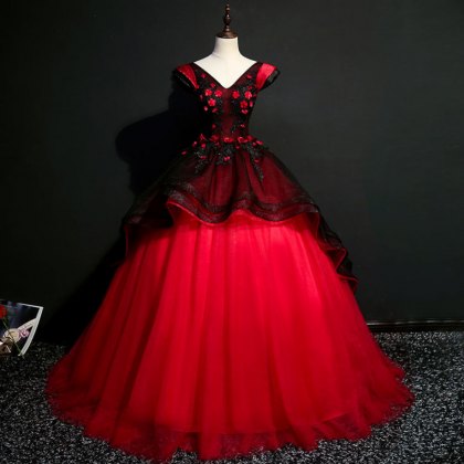 Prom Dresses, Color Gauze Bouffant Dress,..