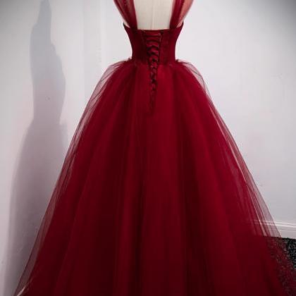 Prom Dresses, High-end Demure Celebrity Red Saree..
