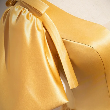 A-Line Satin V-neck Long Prom Dress Evening Gowns    cg21091 main image 0