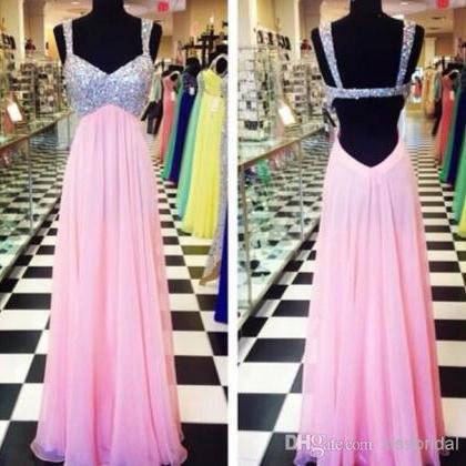 Brand Classic Real Photo Sequins Prom Dresses..
