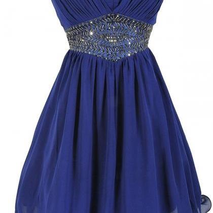Royal Blue Homecoming Dress,sparkle Homecoming..
