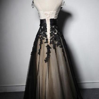 Prom Dresses,evening Dress,beautiful Black..