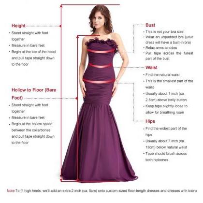 Prom Dresses,evening Dress,beautiful Red Chiffon..