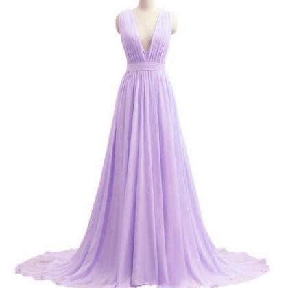 Prom Dresses,evening Dress,beautiful V-neckline..